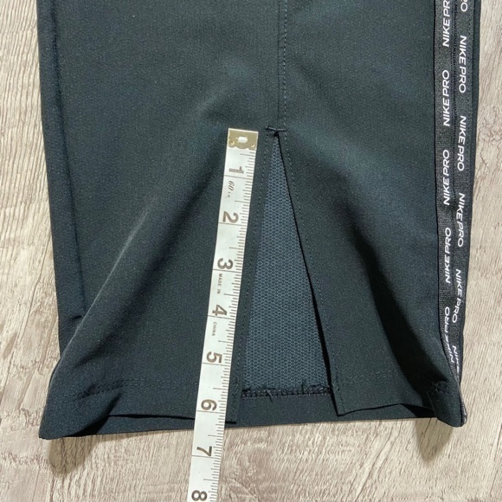 Nike Pro XL Flex Women’s Woven loose For Pants CJ4161-010 Black‎ Pull On - Picture 7 of 14